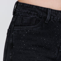 Jean Axspen Wide Leg Ax-2839 Gris Oscuro