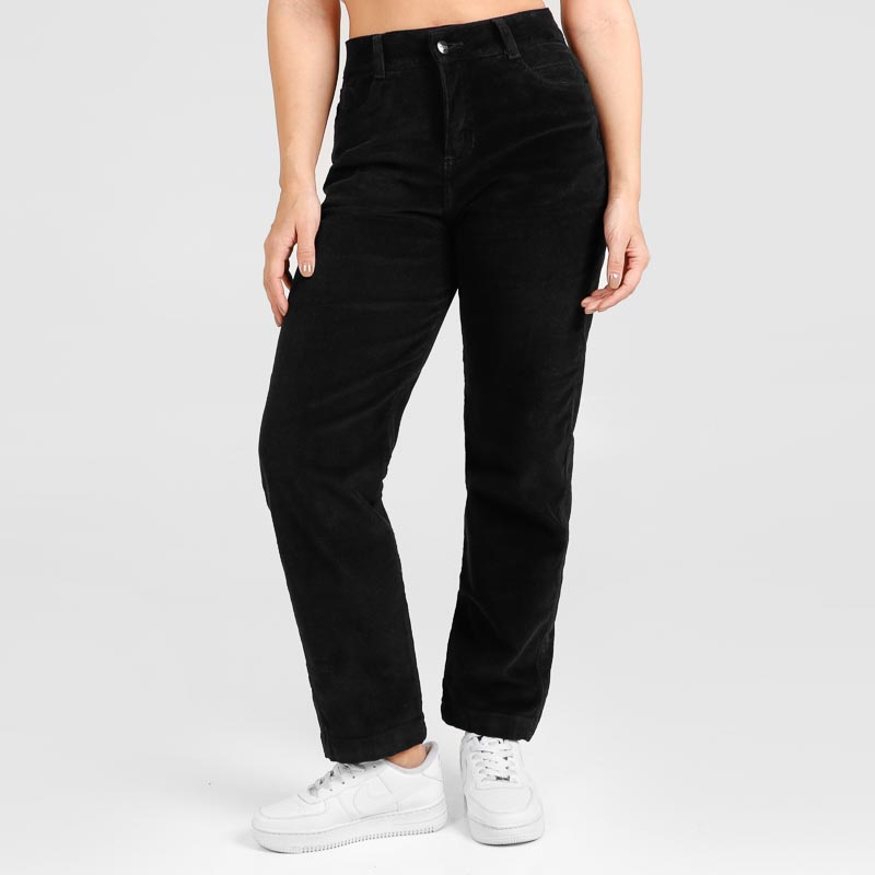Pantalón Pana Mom Fit AX-2690 Negro