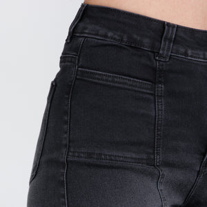 Jean Axspen Wide leg Ax-2819 Gris Oscuro