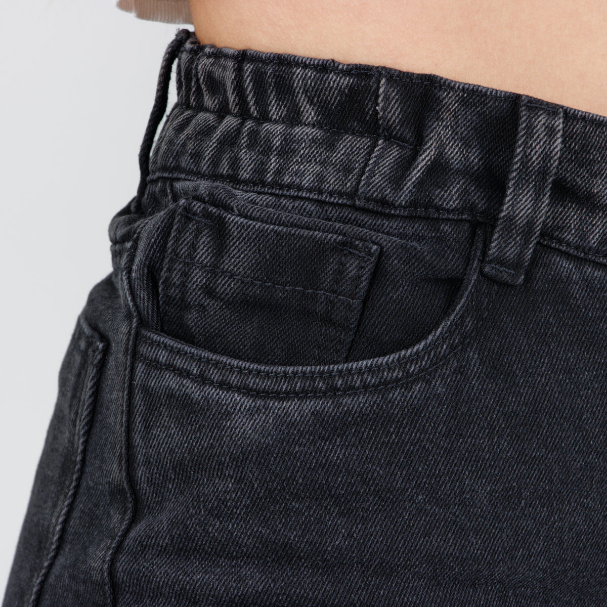 Jean Axspen Super Wide Leg AX-2851 Gris Oscuro