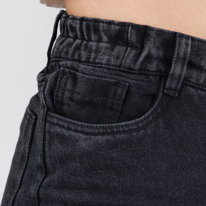 Jean Axspen Super Wide Leg AX-2851 Gris Oscuro