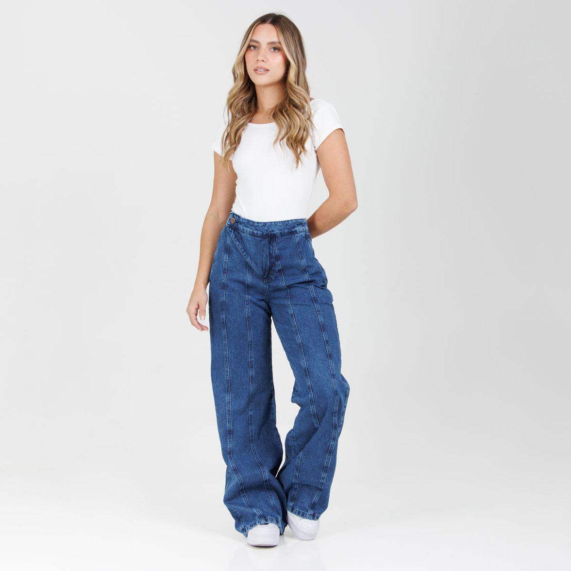 Jean wide leg AX 2978 Rígido