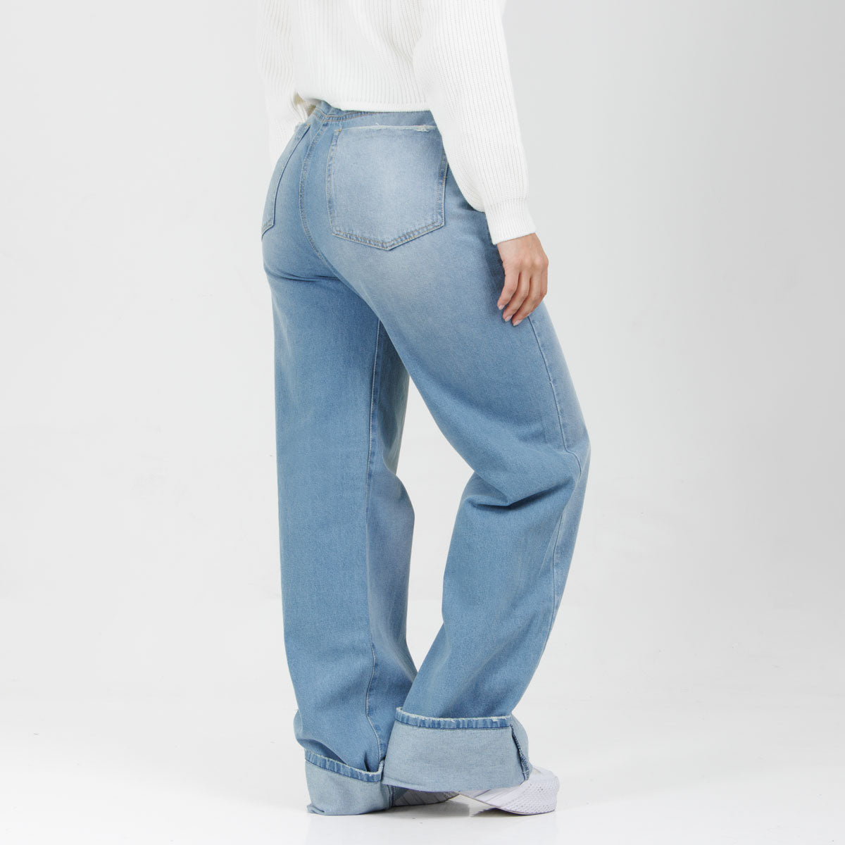 Jean Axspen Wide Leg Ax-2929 Rigido