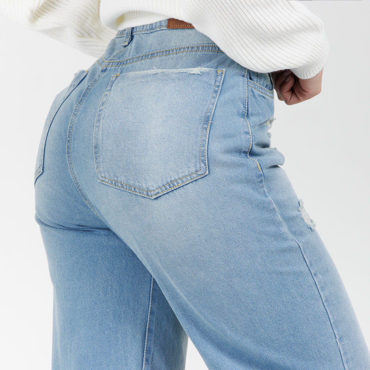 Jean Axspen Wide Leg Ax-2929 Rigido