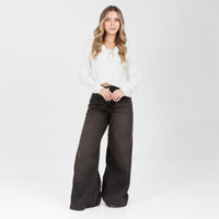 Jean Axspen Wide Leg Ax-2924 Rigido