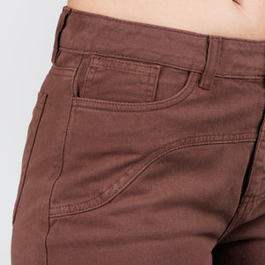 Jean Axspen Wide Leg AX-2843 Cafe