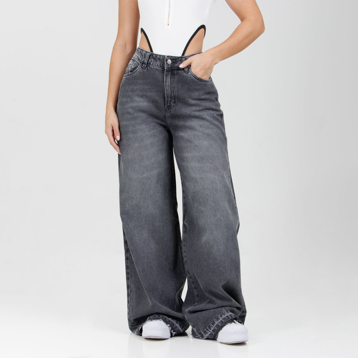 Jean Axspen Wide Leg Ax-2930 Rigido