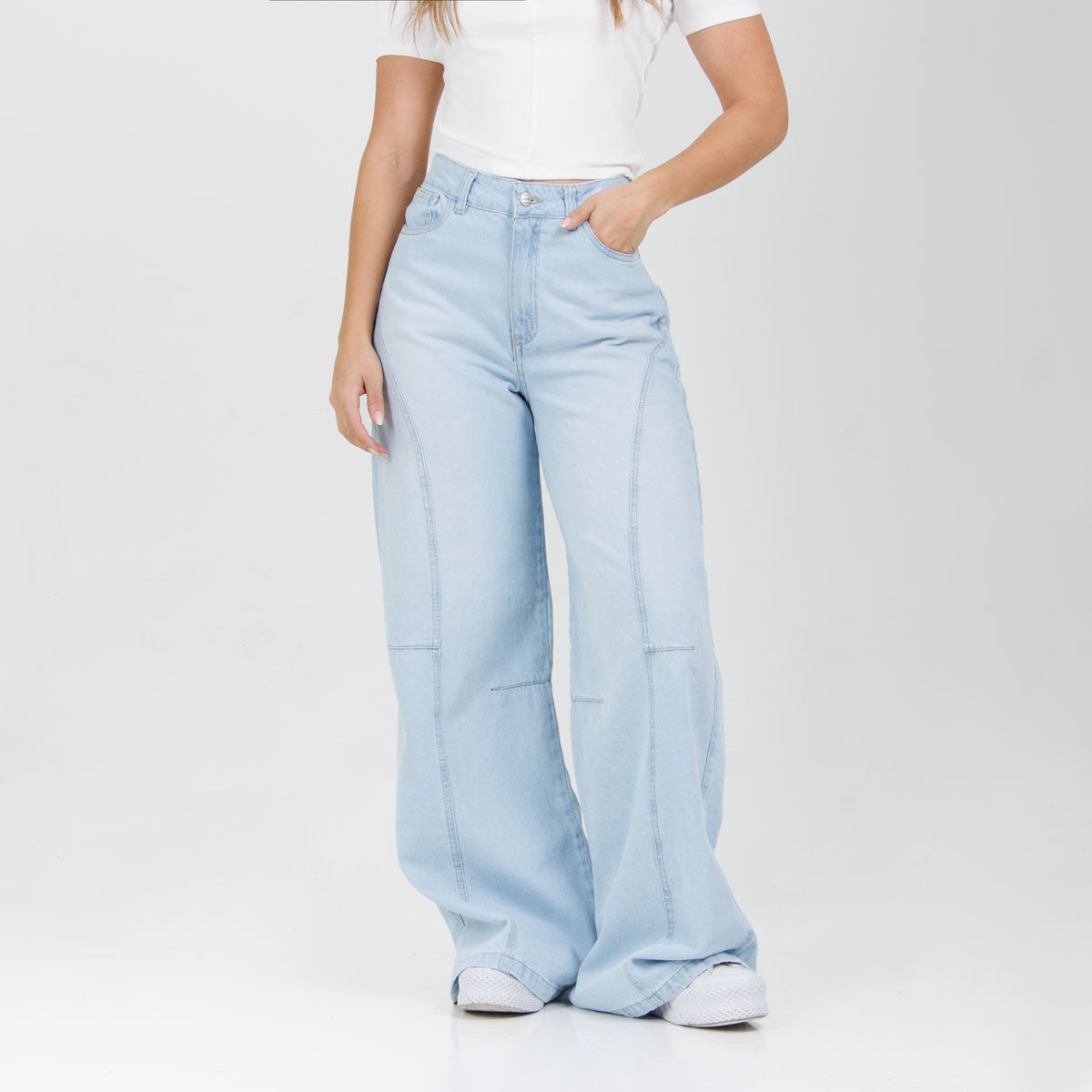 Jean Axspen Wide Leg Ax-2980 Rigido