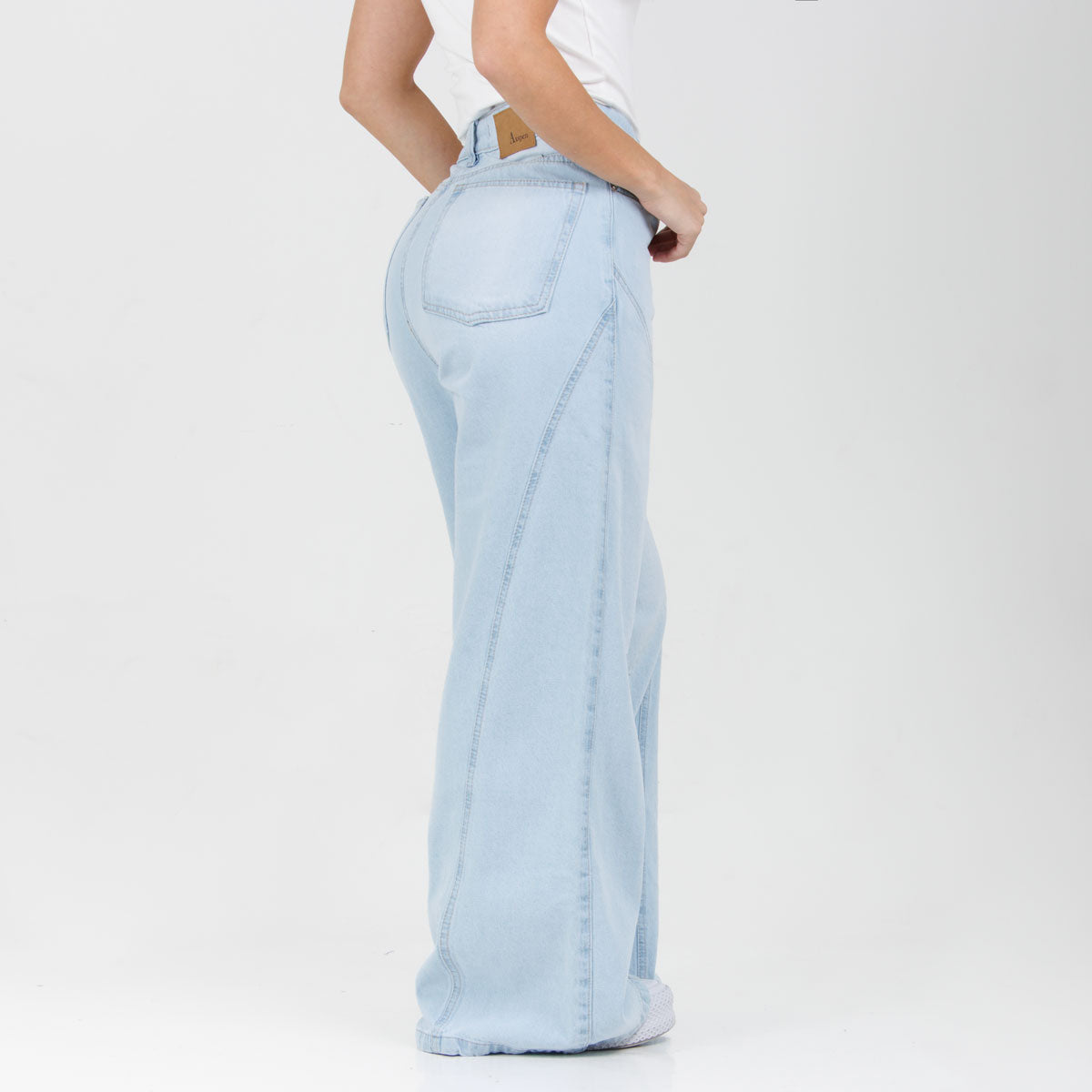 Jean Axspen Wide Leg Ax-2980 Rigido