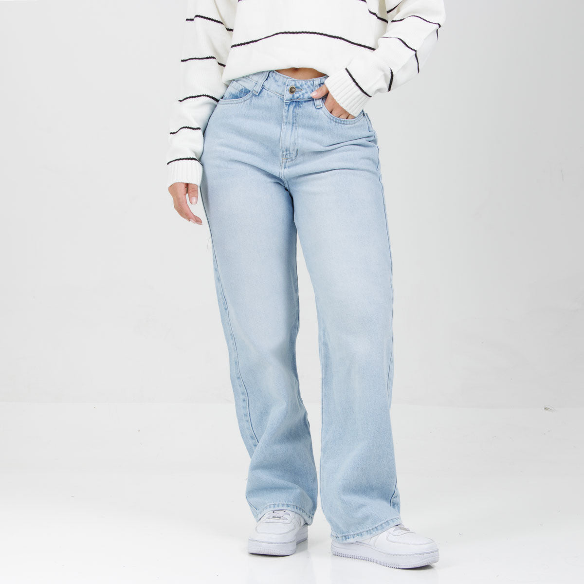 Jean Axspen Mom Fit Ax-2986 Rigido