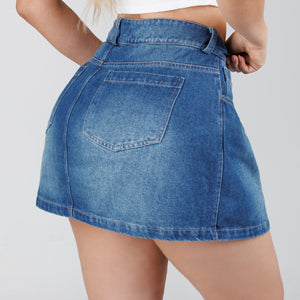 Falda Short Denim B1822