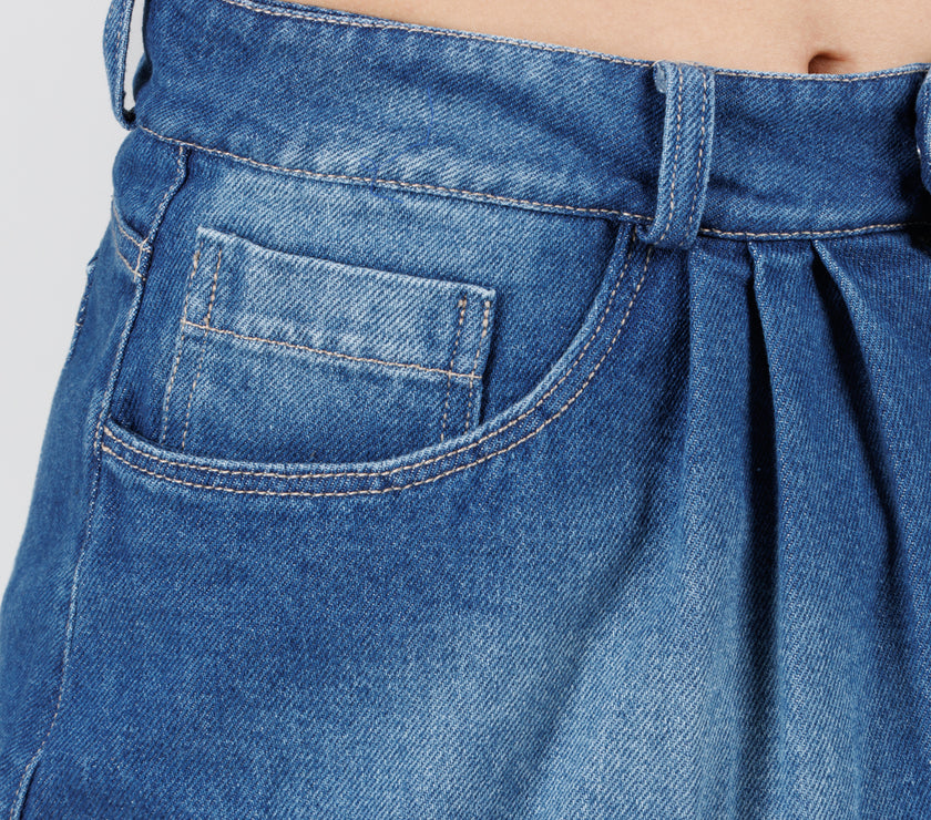Falda Short Denim B1822