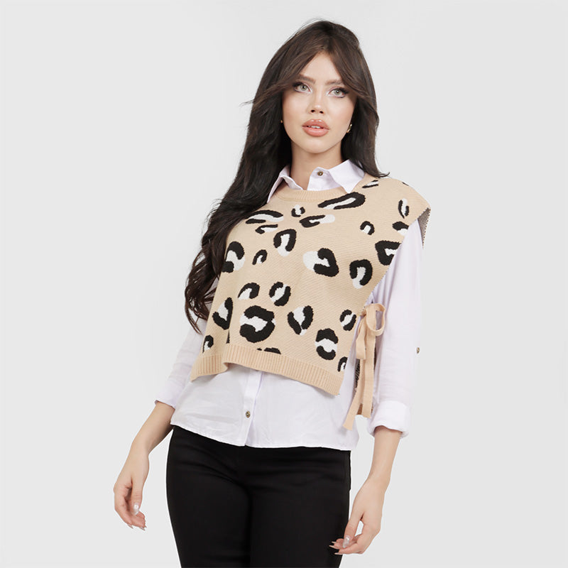 Chaleco Dama Animal Print CHL-14