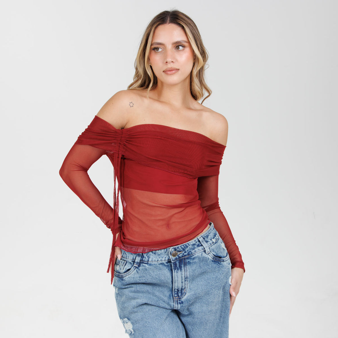 Blusa Malla Axspen B1901