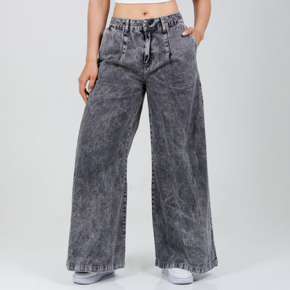 Jean Axspen Super Wide Leg Ax-2875 Gris