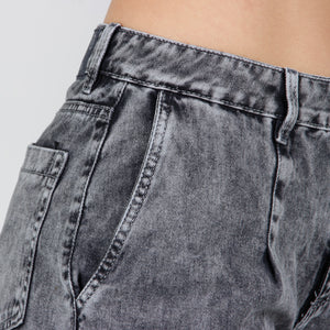 Jean Axspen Super Wide Leg Ax-2875 Gris