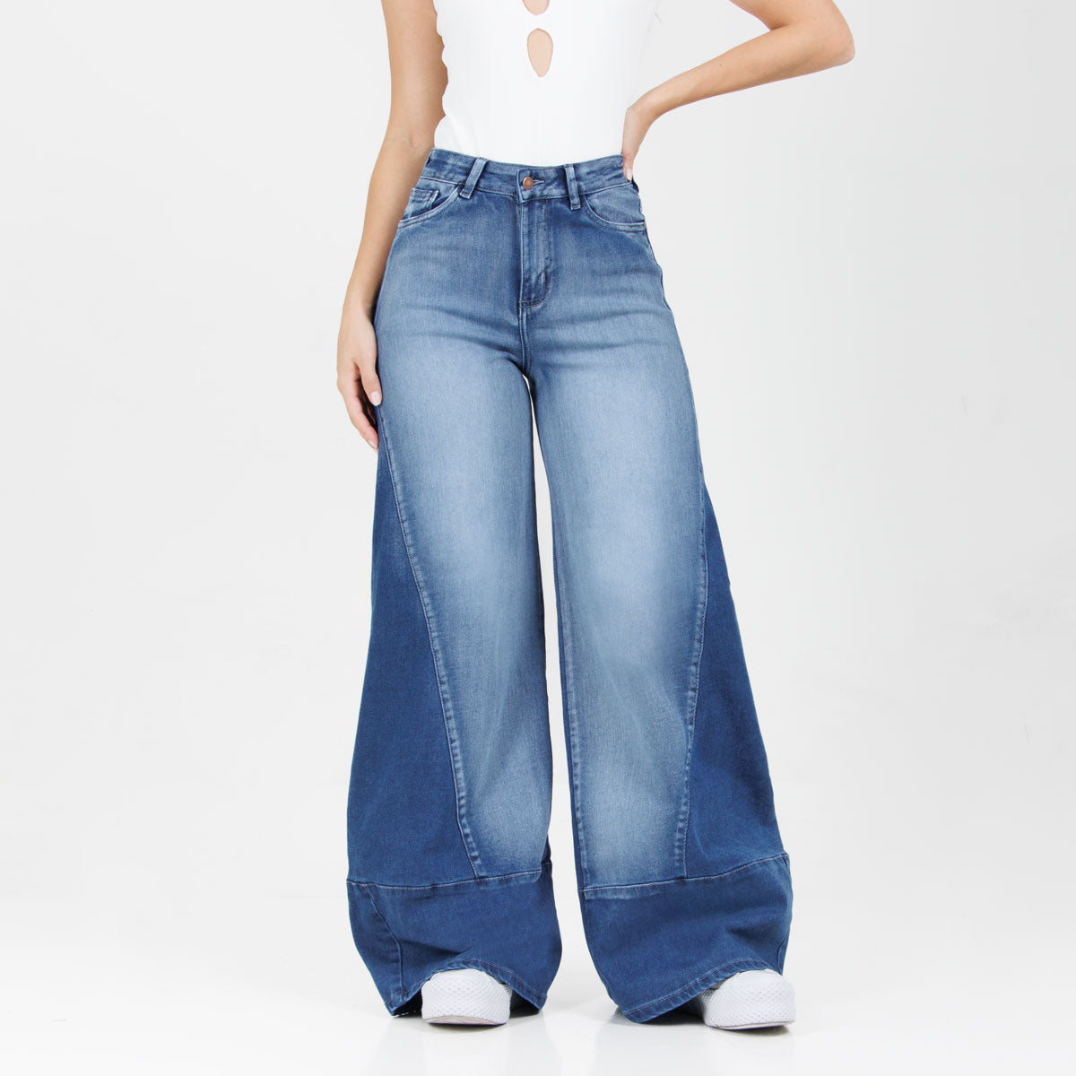 Jean wide leg Ax-3001 LIcrado