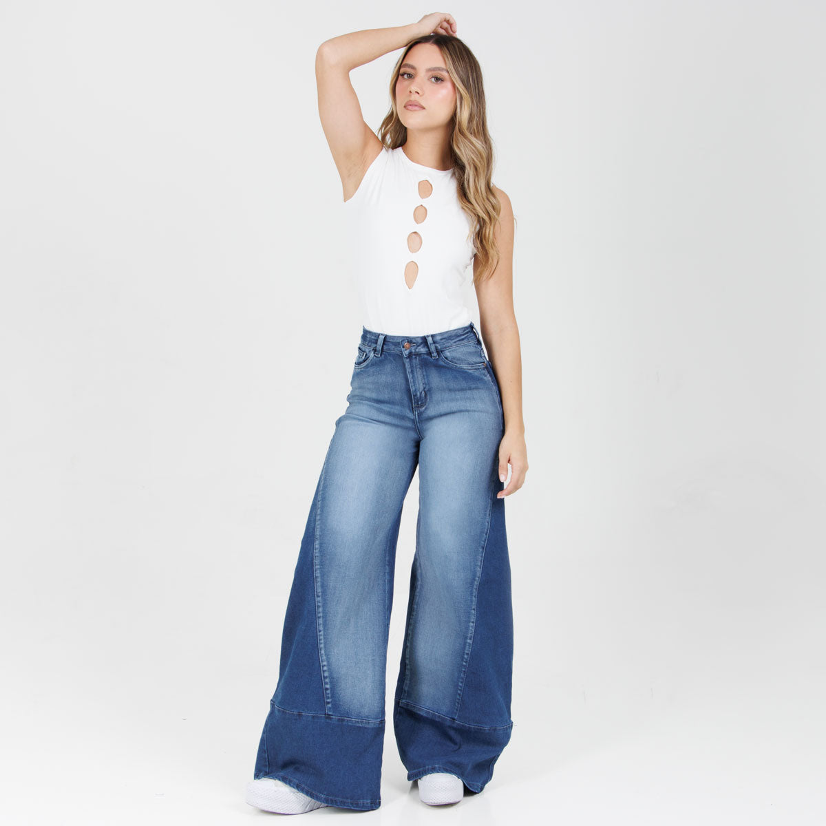 Jean wide leg Ax-3001 LIcrado