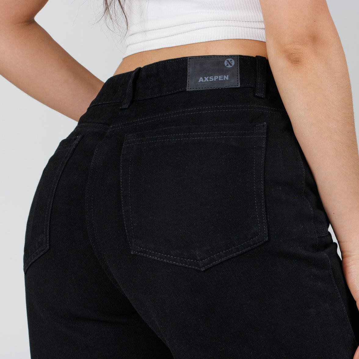 Jean Axspen Wide Leg Ax-2843 Negro