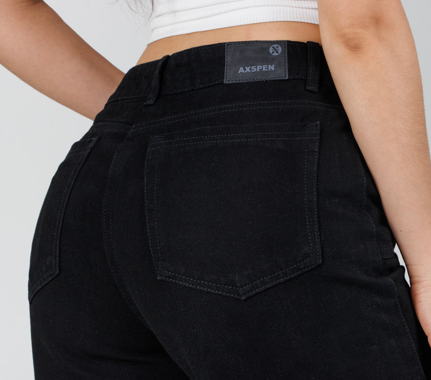 Jean Axspen Wide Leg Ax-2843 Negro