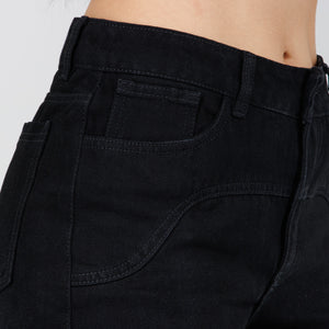 Jean Axspen Wide Leg Ax-2843 Negro