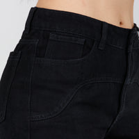 Jean Axspen Wide Leg Ax-2843 Negro
