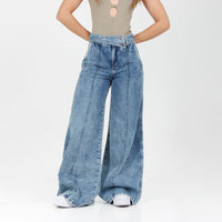Jean Axspen Wide Leg Ax-2939 Rigido