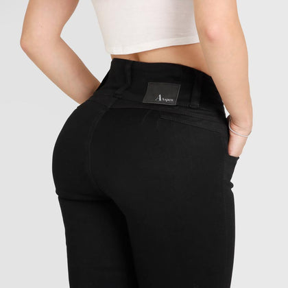 Jean Axspen Push Up AX-2621 Negro