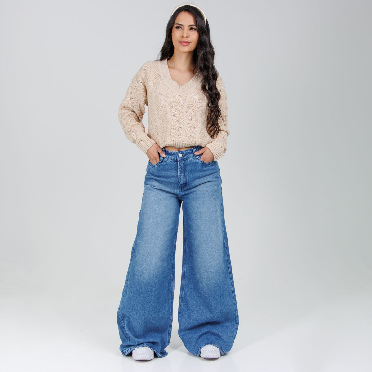 Jean Wide Leg Axspen Ax-2865