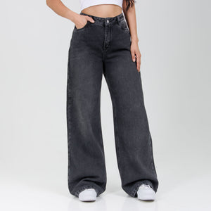 Jean Wide Leg Axspen Ax-2787 Gris Oscuro