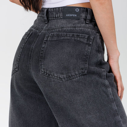 Jean Wide Leg Axspen Ax-2787 Gris Oscuro