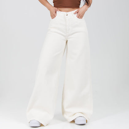 Jean Axspen Wide Leg Ax-2963 Marfil
