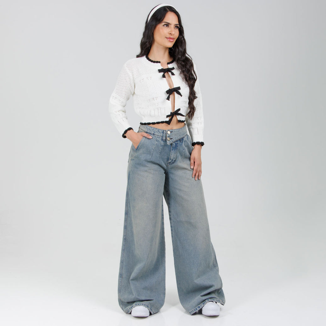 Jean Axspen Wide Leg  Ax-2938