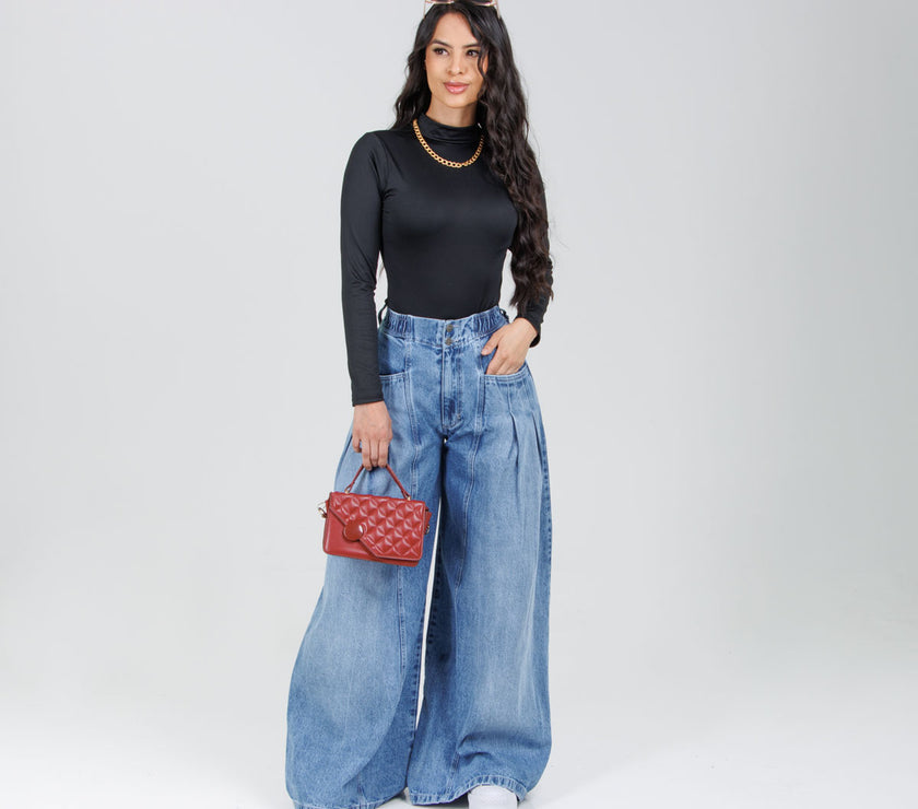 Jean Axspen Super Wide Leg  Ax-2889