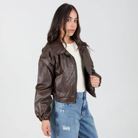 Cazadora Efecto piel CH150