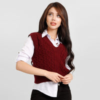 Chaleco tejido Dama CHL-15