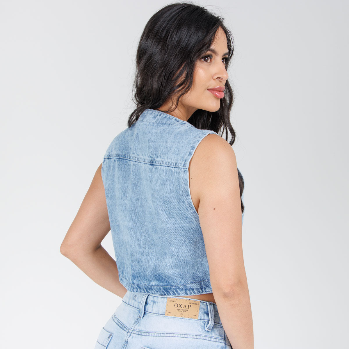 Chaleco Denim Axspen B1838