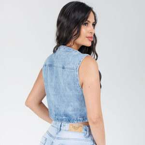 Chaleco Denim Axspen B1838