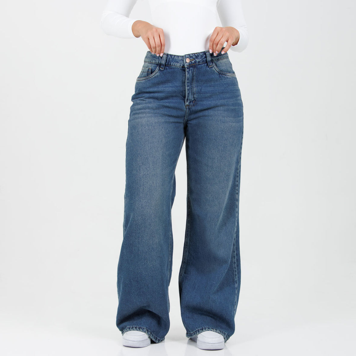 Jean Axspen Wide Leg Ax-3038 Rigido