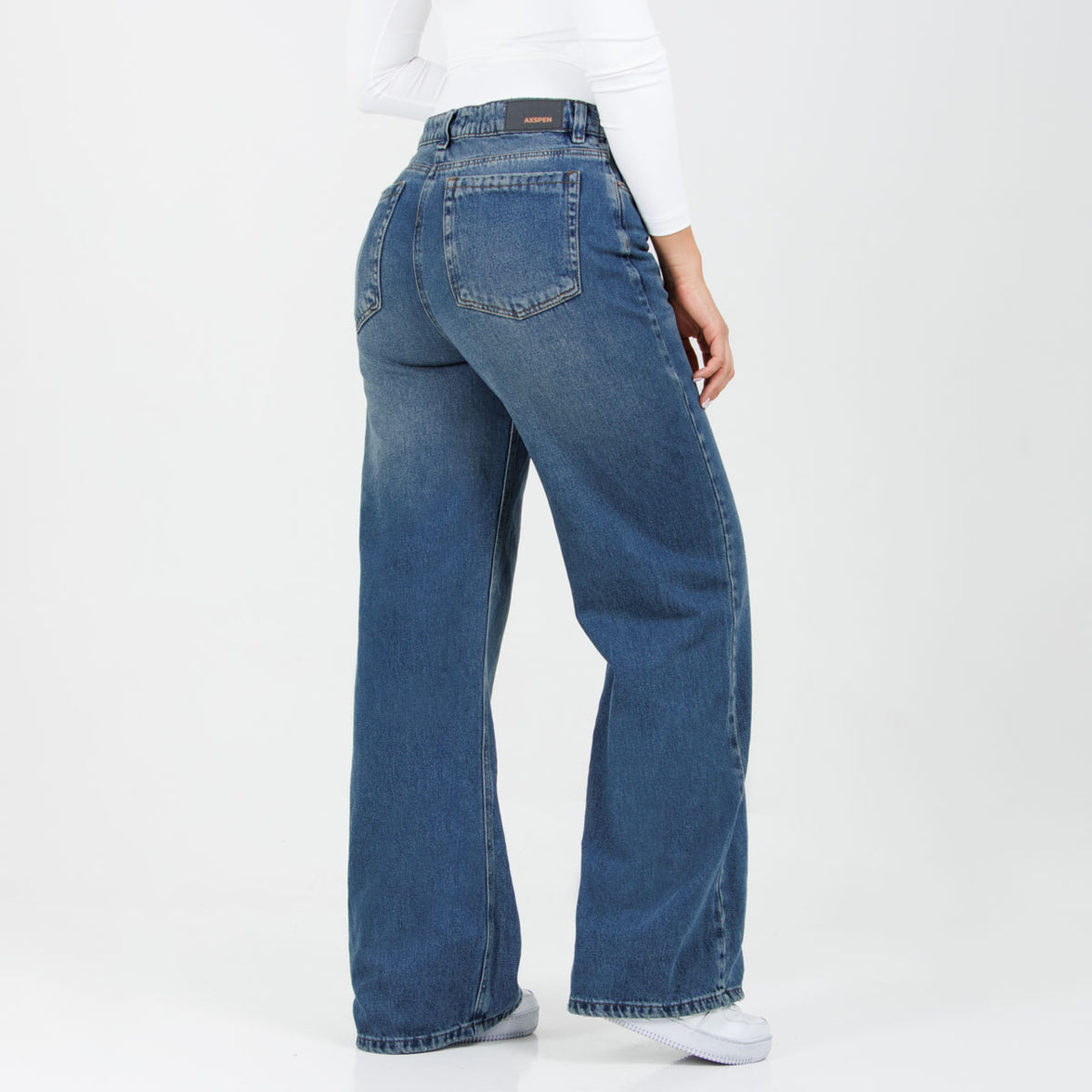 Jean Axspen Wide Leg Ax-3038 Rigido