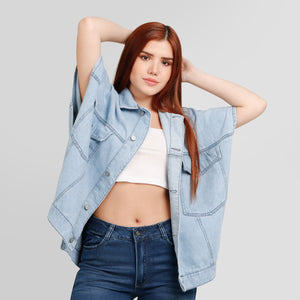 Poncho Denim B1803
