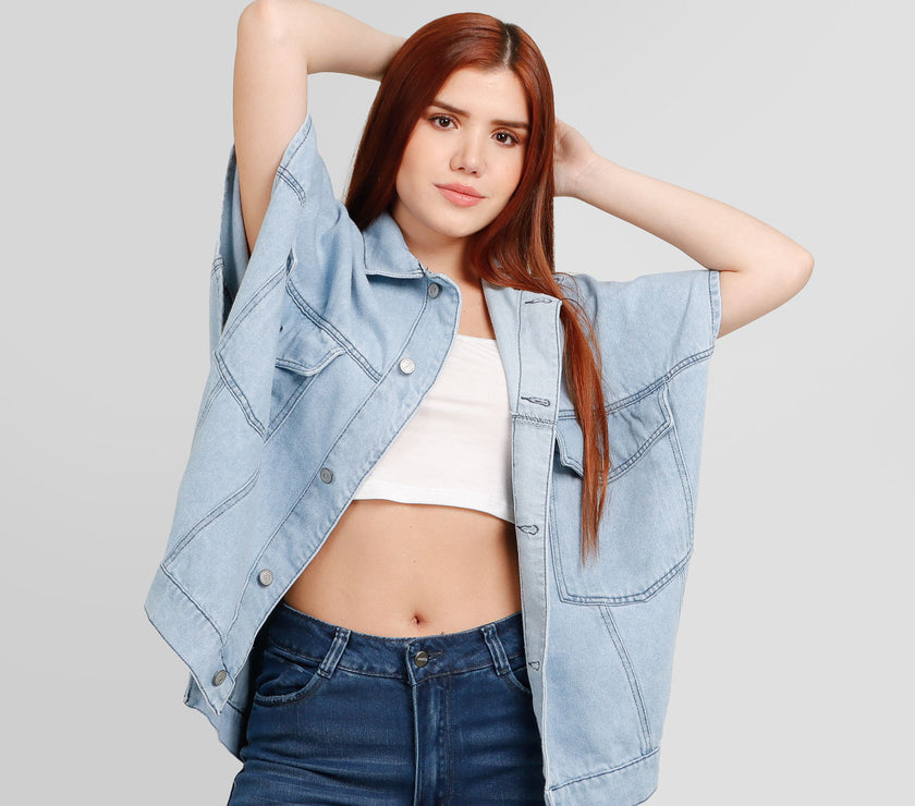 Poncho Denim B1803