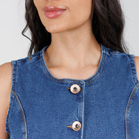 Chaleco Denim Axspen B1837