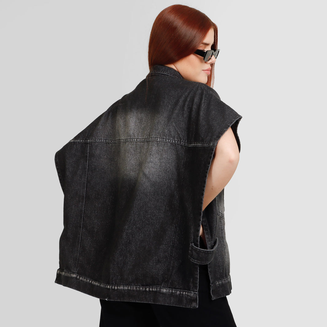 Poncho Denim B1803