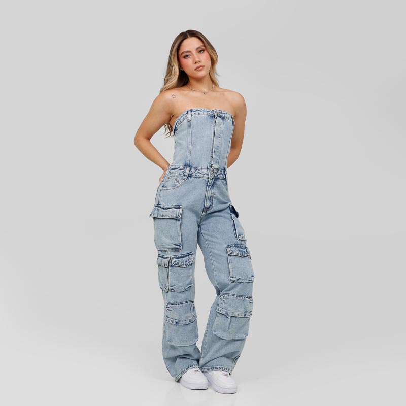 Overol Denim Axspen B6218