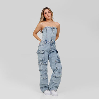 Overol Denim Axspen B6218