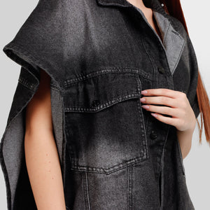 Poncho Denim B1803
