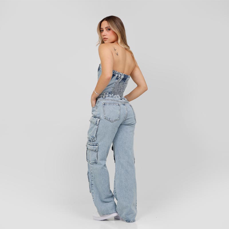 Overol Denim Axspen B6218