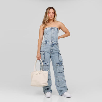 Overol Denim Axspen B6218