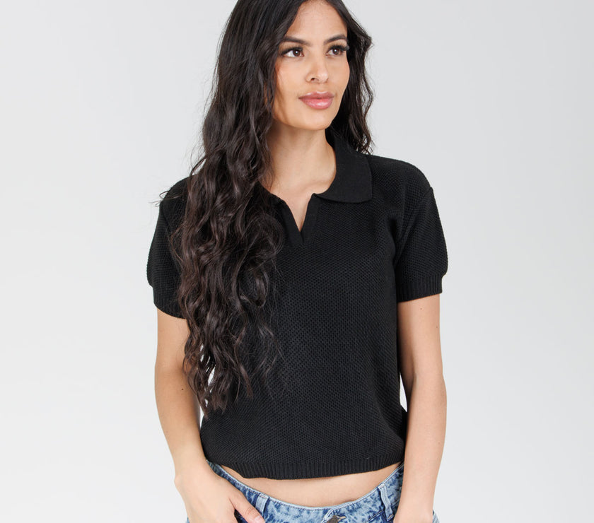 Blusa Polo Axspen Tejida BDZ05
